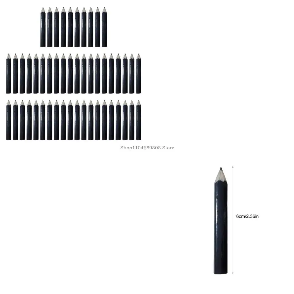 

50 шт. профессиональный деревянный карандаш для гольфа, деревянный карандаш с ластиками, мотивационные наполнители для для