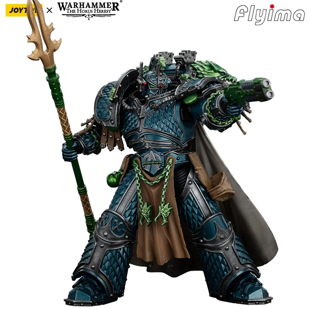 

[IN STOCK] Warhammer 30K 1/18 Action Figures Alpha Legion Alpharius, Primarch of the XXth Legion Model Boy Toy