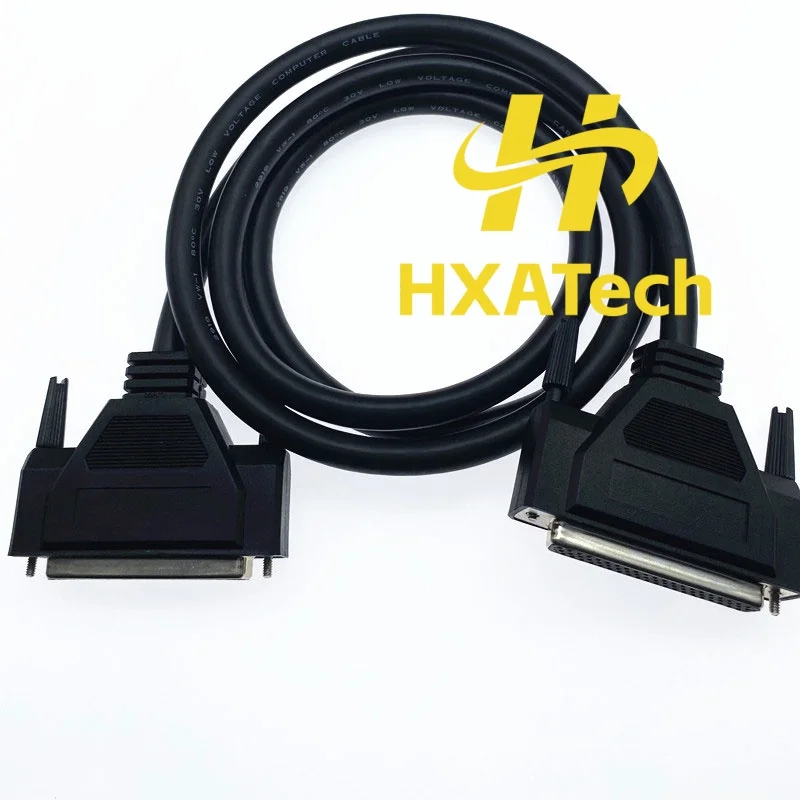 Custom HXATech DB62 Female to Female Extension Connector Cable 62 Core 62 Pin Twisted Pair Double Layer Shielded Data Cable Gift
