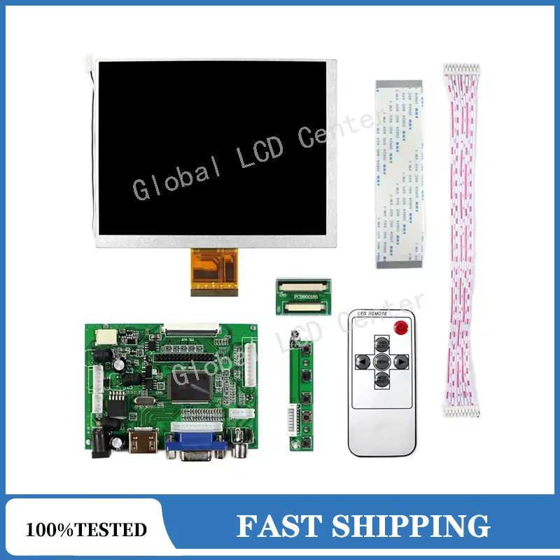 Oryginalny 7-calowy ekran LCD 800*600 4:3 CLAA070MA0ACW, kompatybilny z HDMI VGA, panel monitora z płytą sterującą. — zdjęcie produktu 2