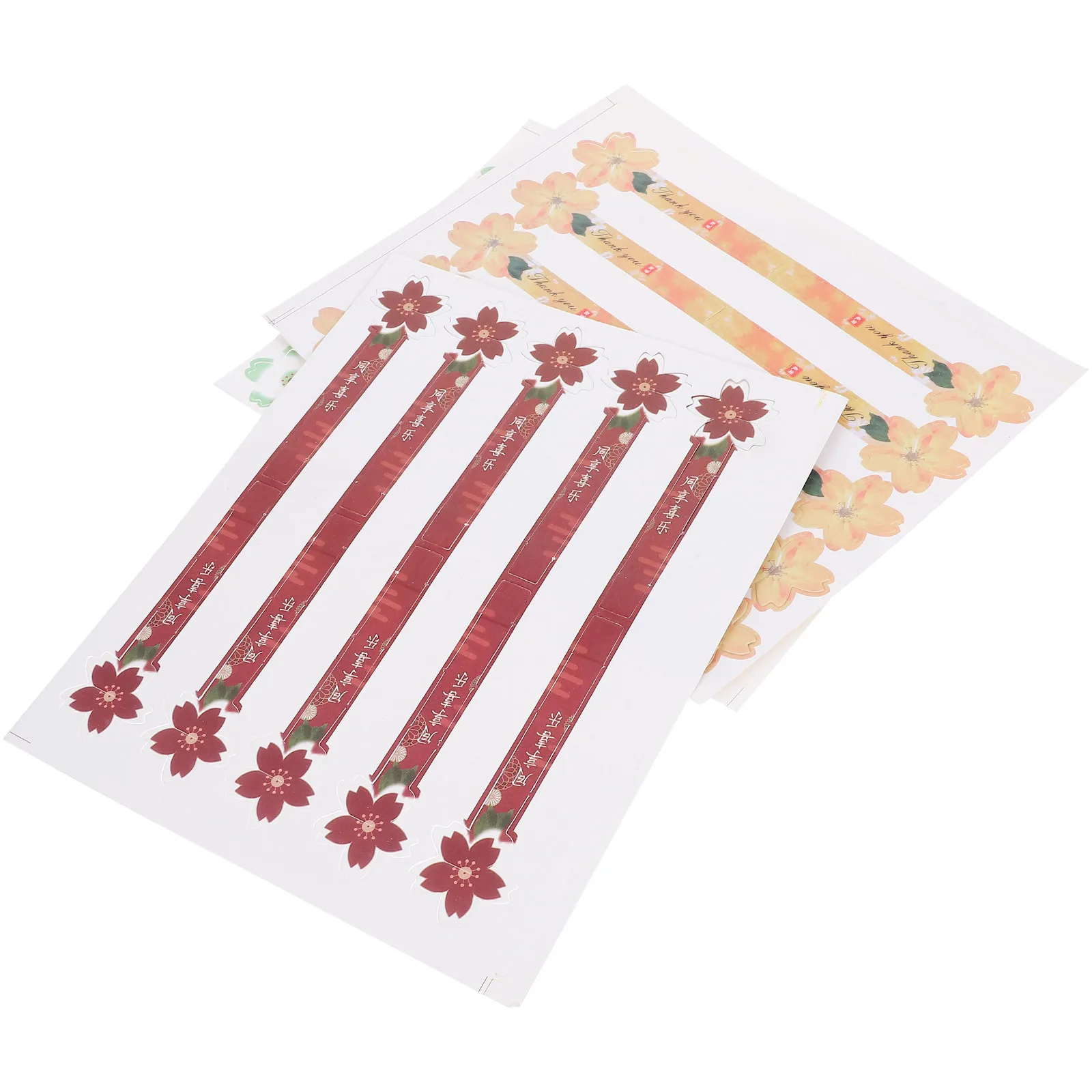 30Sheets Mooncake Packaging Sticker Self Adhesive Seal Label for Gift Box Envelope Folder Invitation Mail Bag Party Wedding