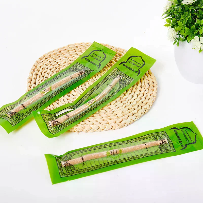 

Натуральная зубная щетка Miswak Siwak, традиционная зубная щетка Misvak Arak Miswaak, отбеливатель для зубов, мягкая дорожная ручная зубная щетка