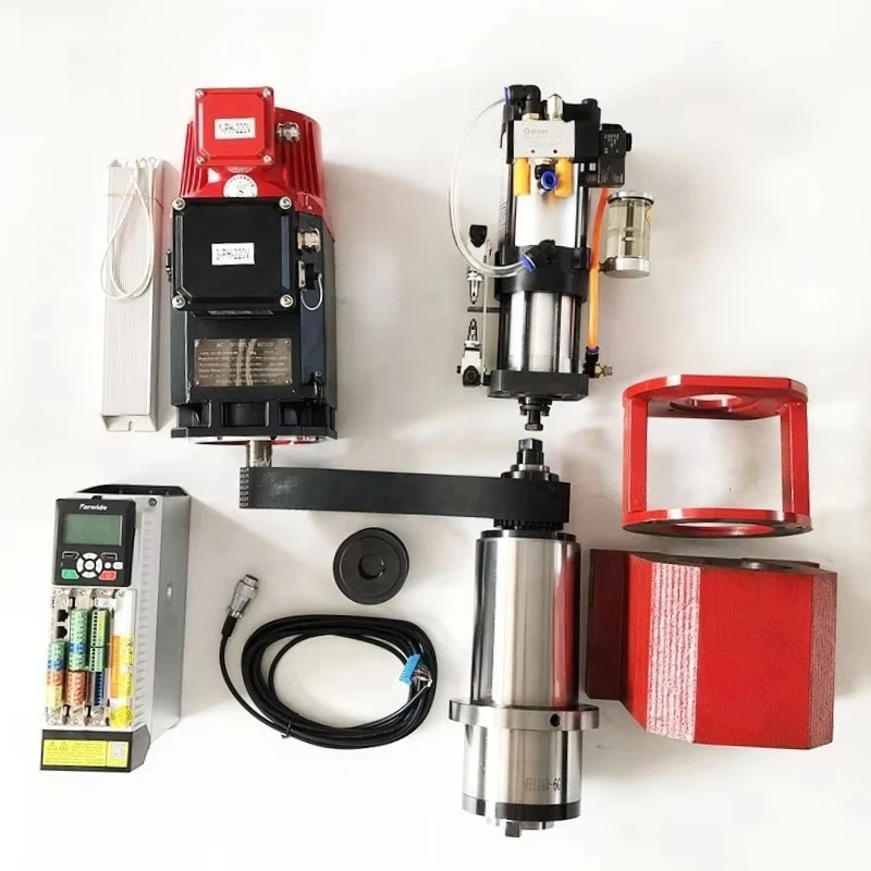 High Quality 90mm BT30 12000rpm Automatic Tool Change Belt Driven Spindle for Milling Machine Engraving, Milling,drilling
