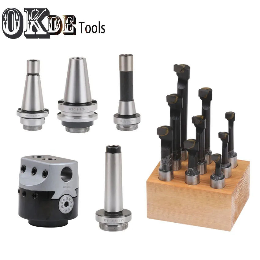 F1 2 inch 50mm F1 Type Boring Head 12mm Lathe Boring Bar Milling Holder For Milling Machine Tools Hex Wrenche tool