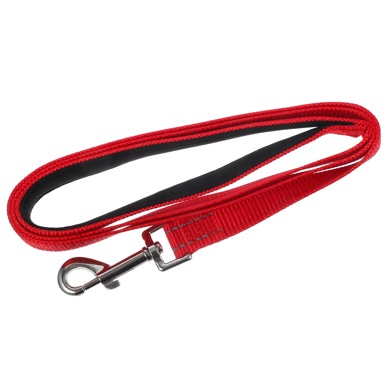 

Reflective Nylon Heavy Duty Outdoor Pet Ergonomic Handle Training Rope For Small Medium Large Dogs Puppy Walking Camping Yard