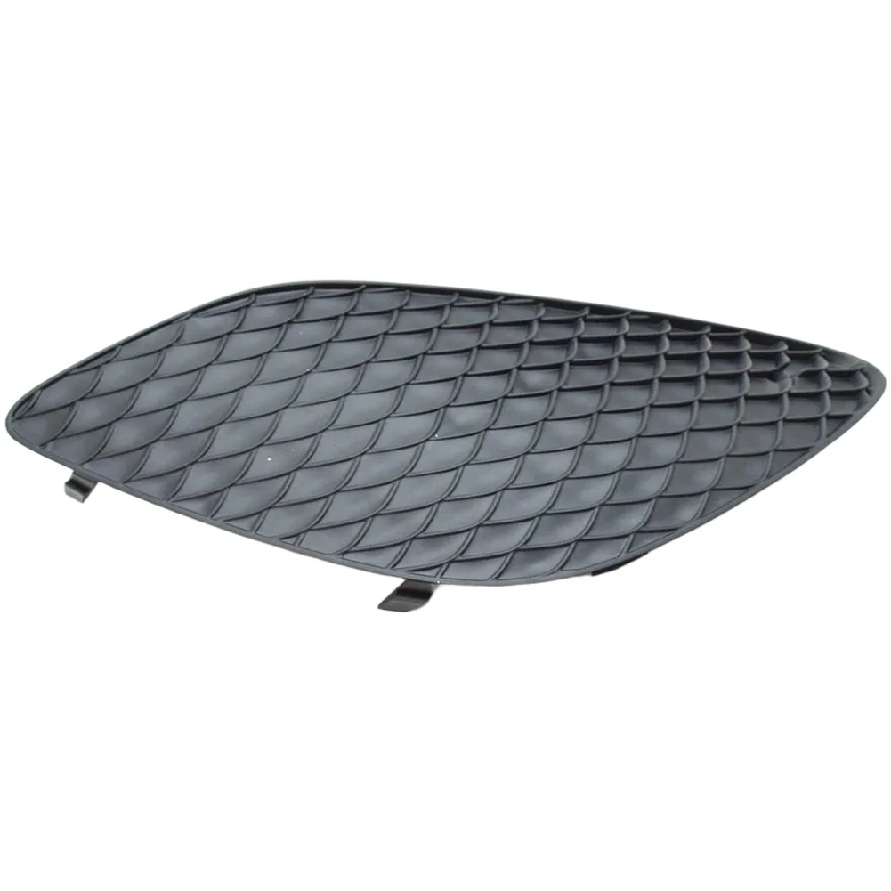 

Front Fascia Black Bumper Grille Cover Plastic Single Piece Easy Installation Left Side Fits Specific Models Front Bumper Repair