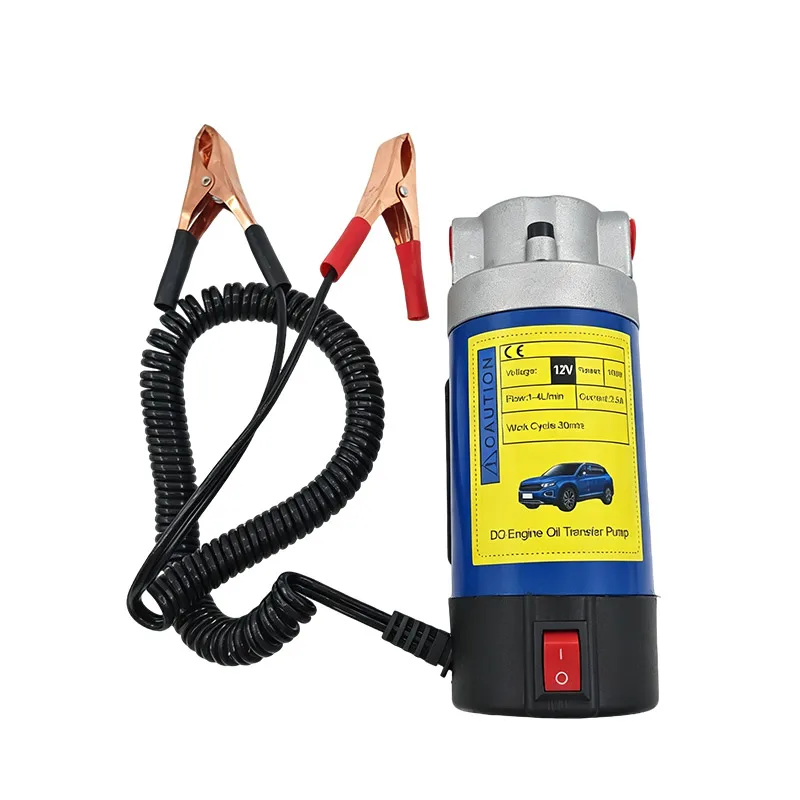 12V/24V Electric Oil Transfer Pump Scavenge Suction Change Pump for Car Motor Oil Diesel 1-4L/min Extractor Pump
