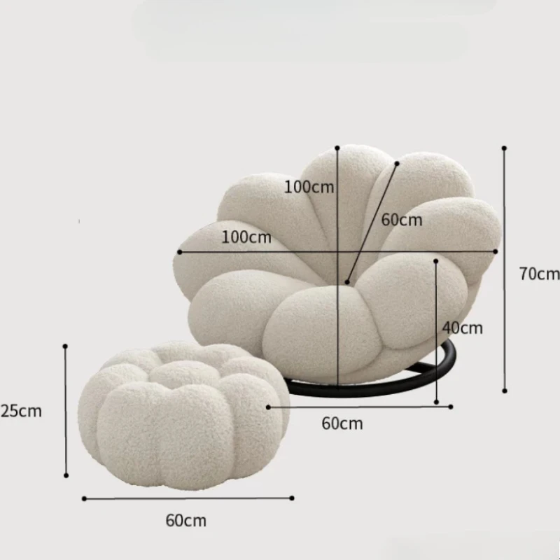 Spinning Design Living Room Chairs Comfy Tatami Colorful Barrel Living Room Chairs Weird Futuristic Sillas Home Furniture
