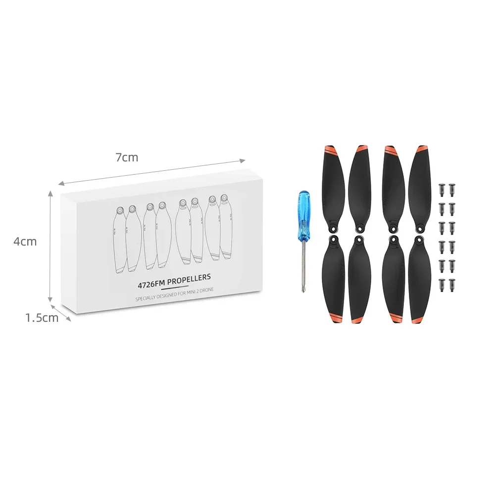 Hélices para DJI Mini 2/Mini SE Drone, ala de repuesto, peso ligero, accesorios de hoja, piezas de repuesto para Mini 4K, accesorios de RC-N1