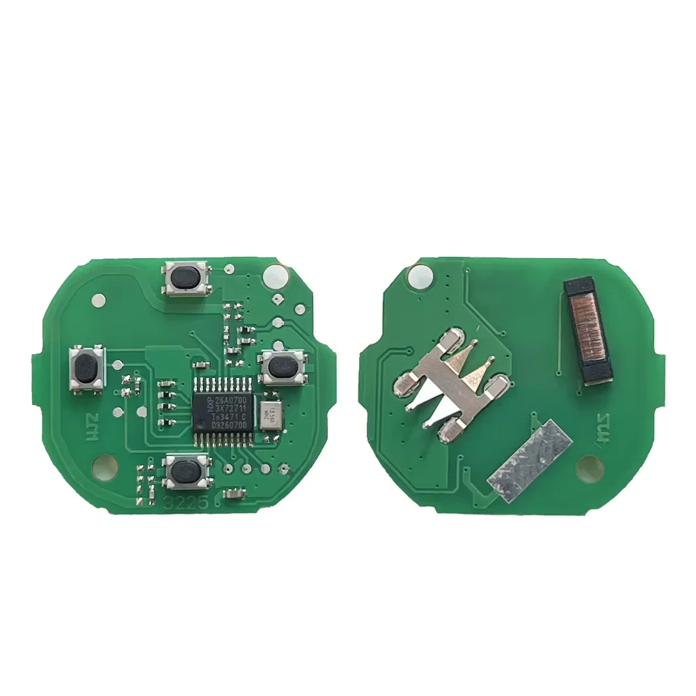 3 Buttons Car Remote Smart Key For Mercedes-Benz Smart Fortwo 451 2007-2013 433Mhz 7941 Chip Keyless Entry Transmitter