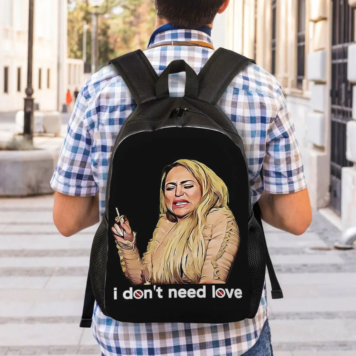 90 dia noivo darcy não precisa lov estudante mochila saco de escola caminhadas viagem daypack para homens moda bookbag sacos de ombro