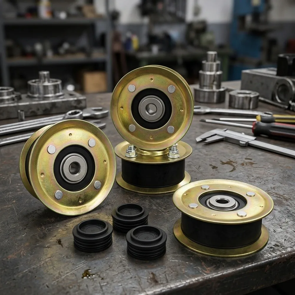 Metal Pulley Kit for Toro 30 Deck Mowers Replaces 1314529 1314506 1314509 1215763 1252532 1260316 Smooth Rotation Low Noise