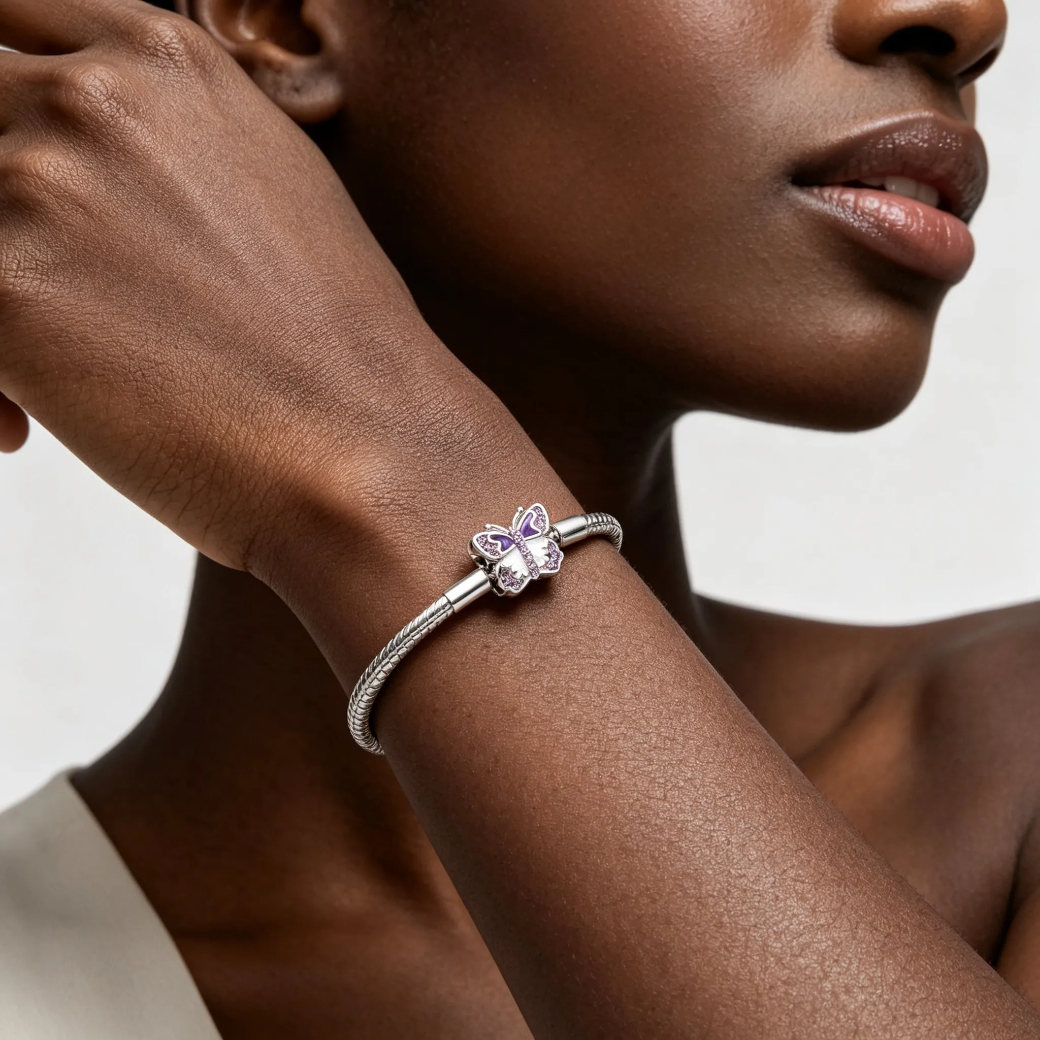 Manyilus 925 Silver Bracelet Real Bracelets 925 Girls Italian Charm Original Women Braclet Pendant Paired Jewelry Charms Money
