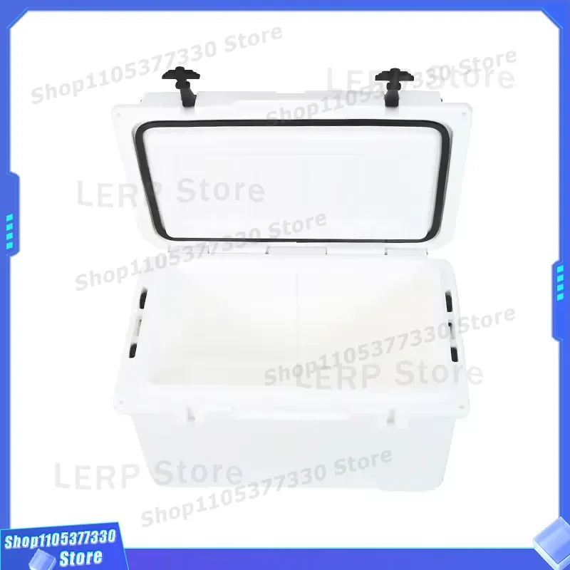 45 Quart Rotomolded Cooler Box Ultra Rugged PE Insulated Waterproof Portable Ice Chest Custom Logo for Camping Outdoor Use