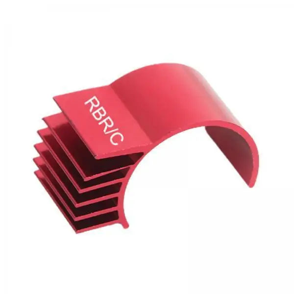 Electric Engine Motor Heatsink Metal Cooling Fins for 1 16 1 18 RC Car Boat Truck Thermal Upgrade