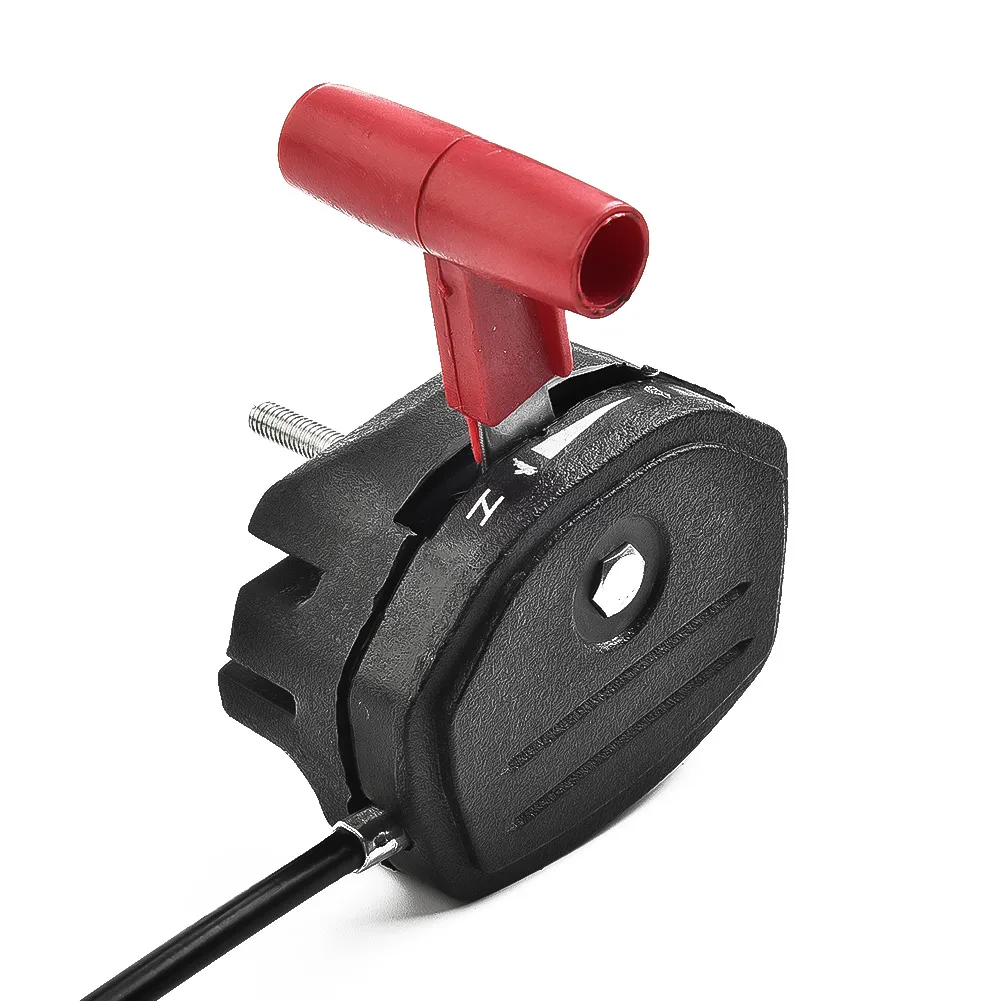 1pc スロットルケーブルとレバー 142 センチメートル 56 インチガーデン電動工具アクセサリー芝刈り機交換部品ほとんどの芝生用