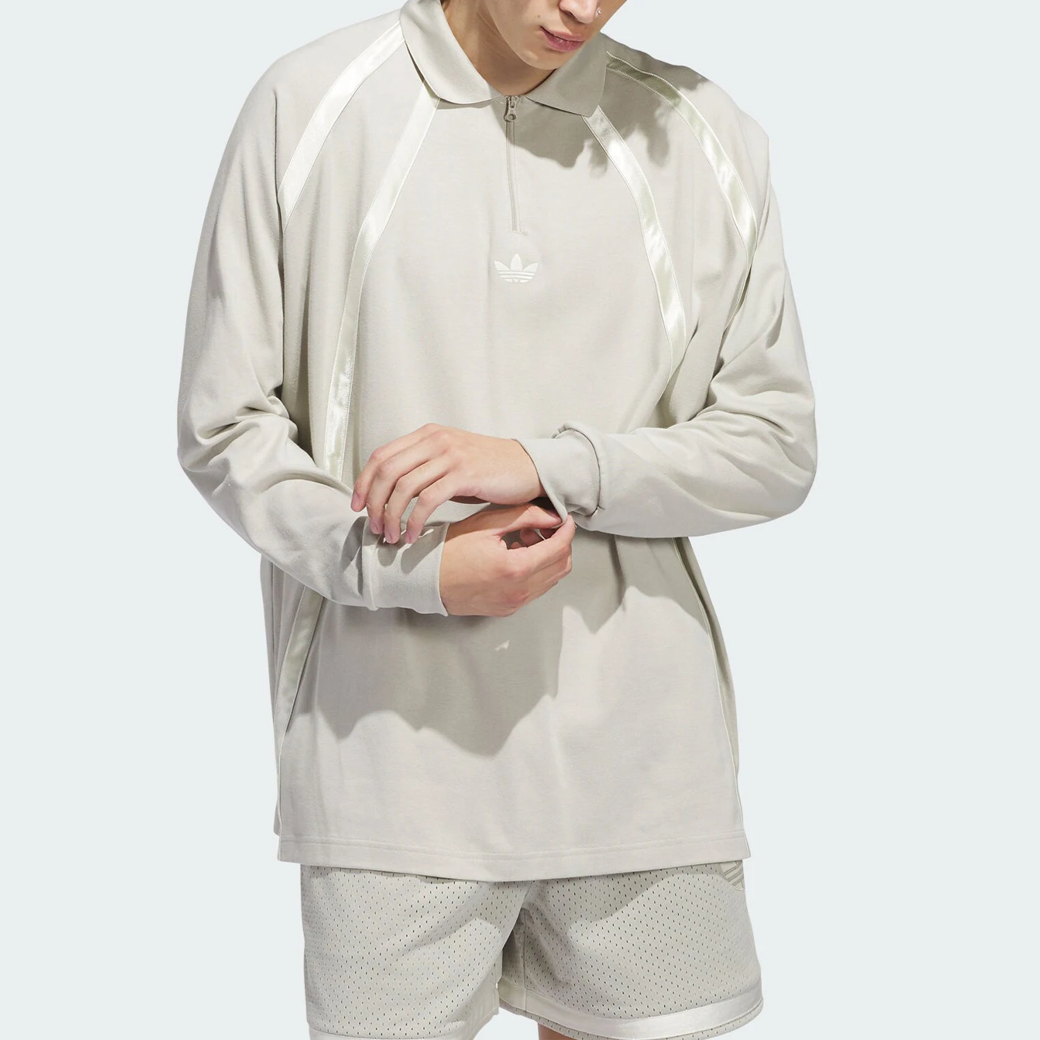 

Adidas Official Genuine Unisex Sports Long Sleeve Polo Shirt IR6379