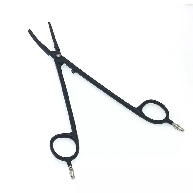 Surgery Bipolar Forceps Bipolar Arterial Scissor  High Frequency Electrotome and 4.0 Silicone Electrocoagulation Cable 3M