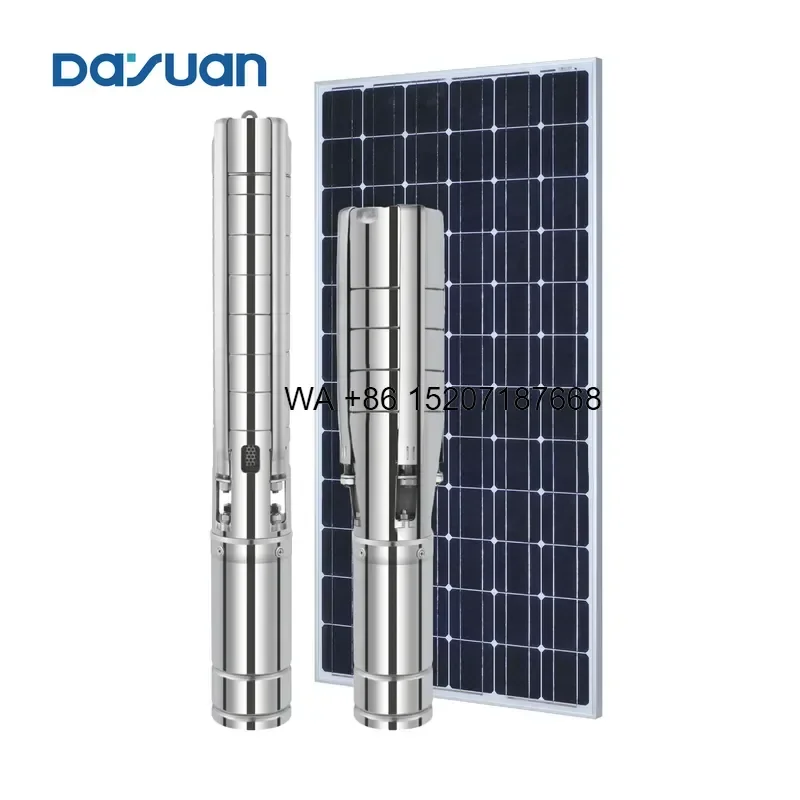 Wmwmnu for DAYUAN DC Solar Power Water Pump Solar Submersible Pump Solar Pump System for Irrigation