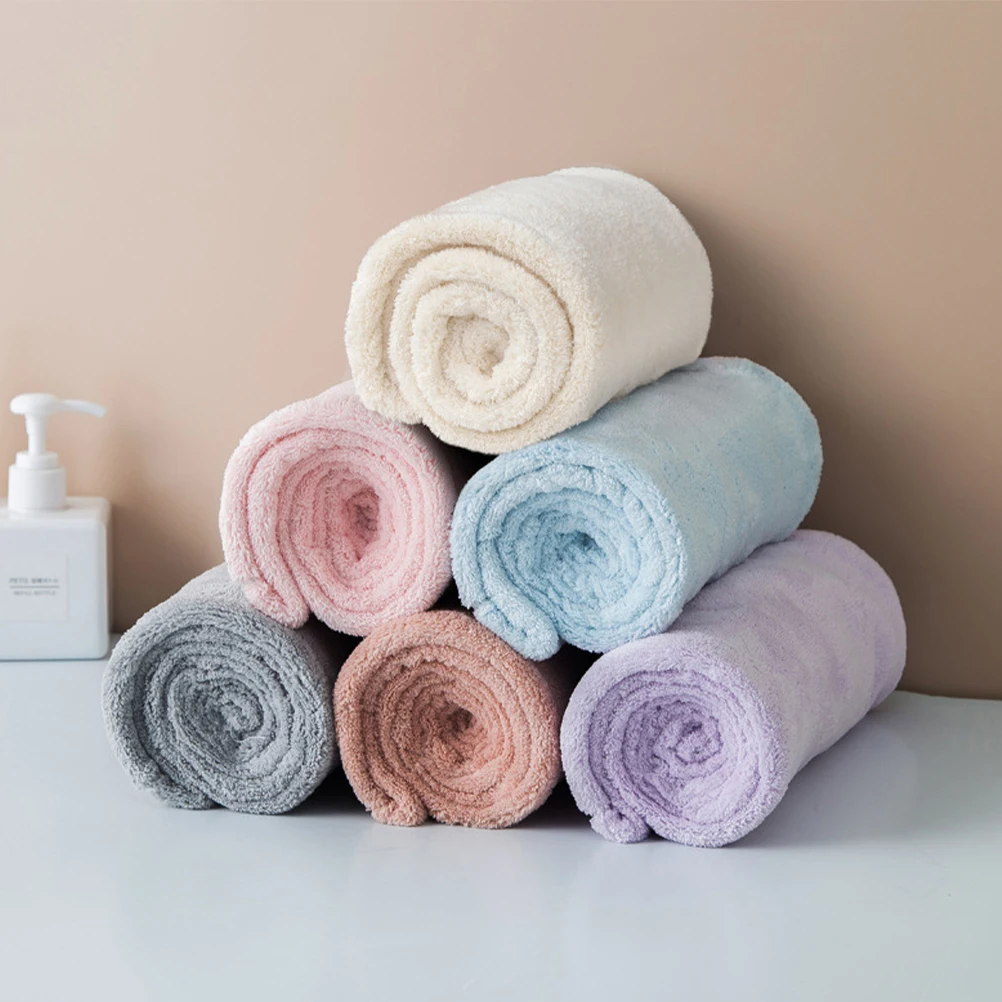 

Thickened Water Absorbing Quick Drying Headscarf Shower Towel Cover Dryer Women Fast Dry Hair Creative Hair Drying Cap Absorbent