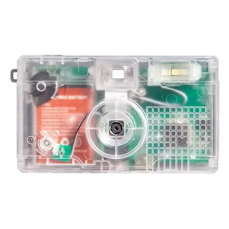 [NEW!】 Digital Camera With 8MP Sensor 0.96 Inch Retro Screenless 4 Filters LED Flash Portable Image Stabilization