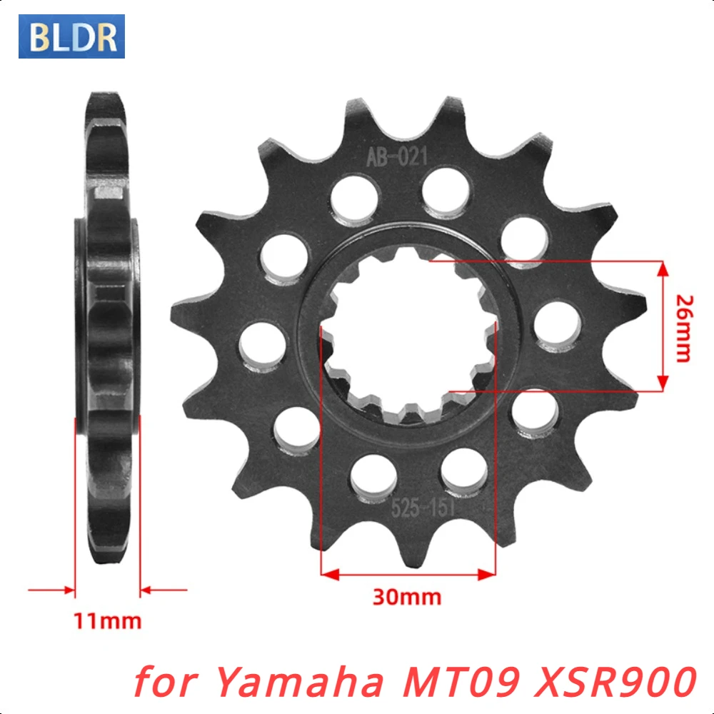 

525 15T передняя звездочка, старше колесо для Yamaha MT09 MT-09 SP 2021 2022 XSR900 MTM890 XSR 900 MTM 890 MT 09