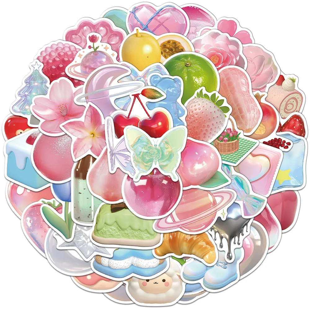 54PCS Creative 3D P…