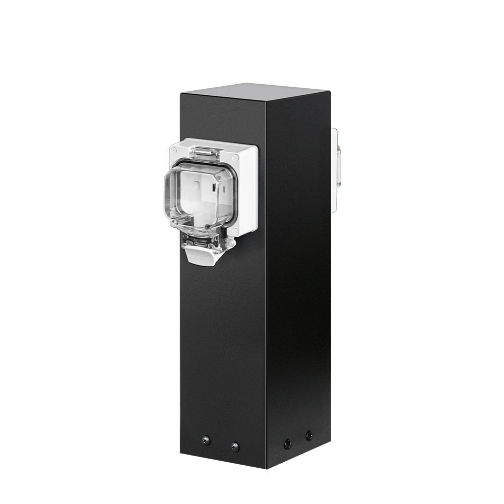 Villa courtyard waterproof floor socket pillar power base