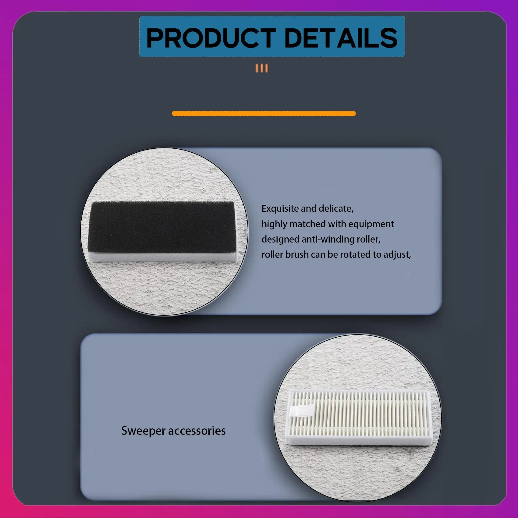 

ABKL-Filters Roller Brush For Lefant M301 M201 M501-A M501-B M520 T700 Vacuum Cleaner Spare Parts Accessories For Home