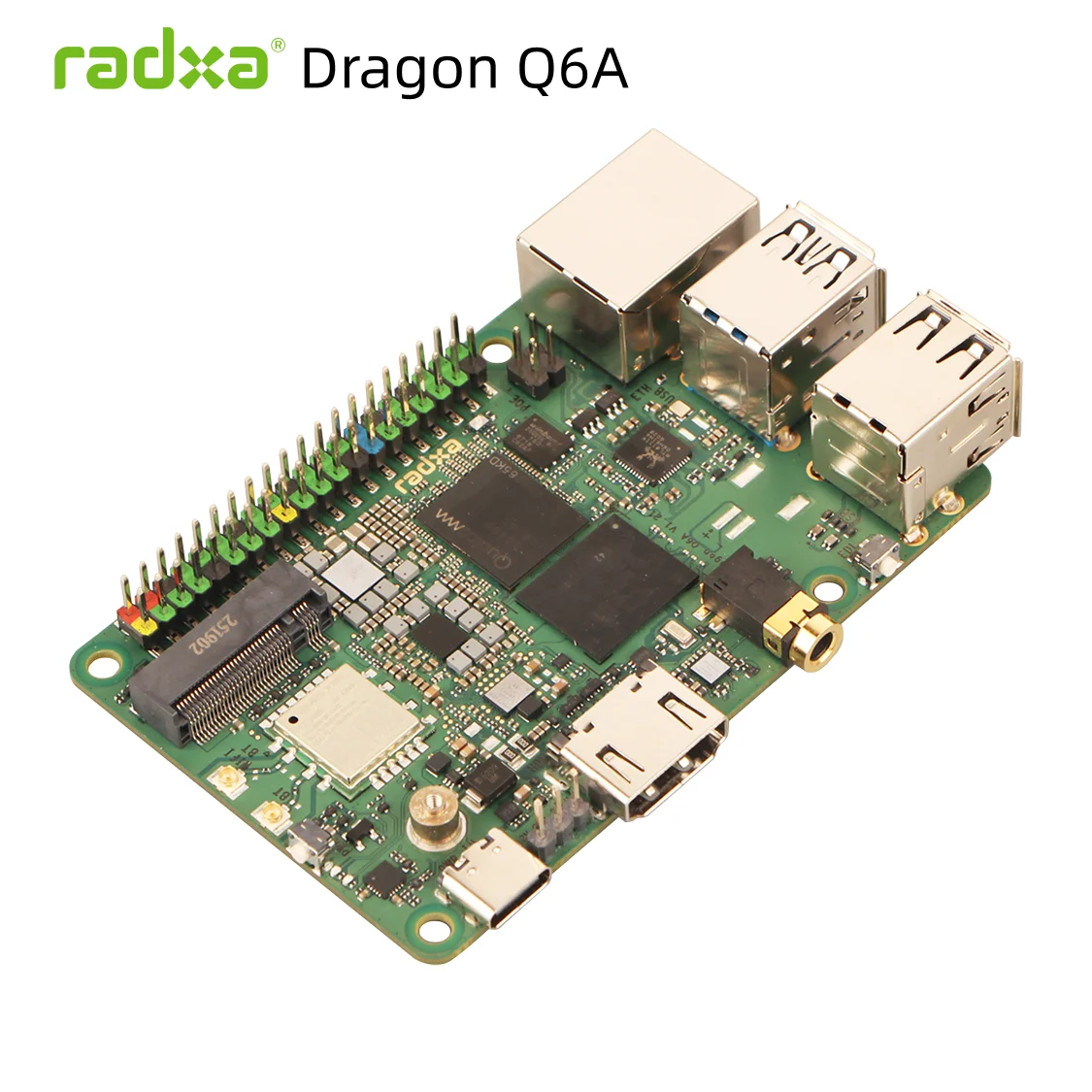 Radxa Dragon Q6A: Qualcomm QCS6490 Edge AI Solution, 12-ядерная производительность, память LPDDR5, восьмиядерный процессор