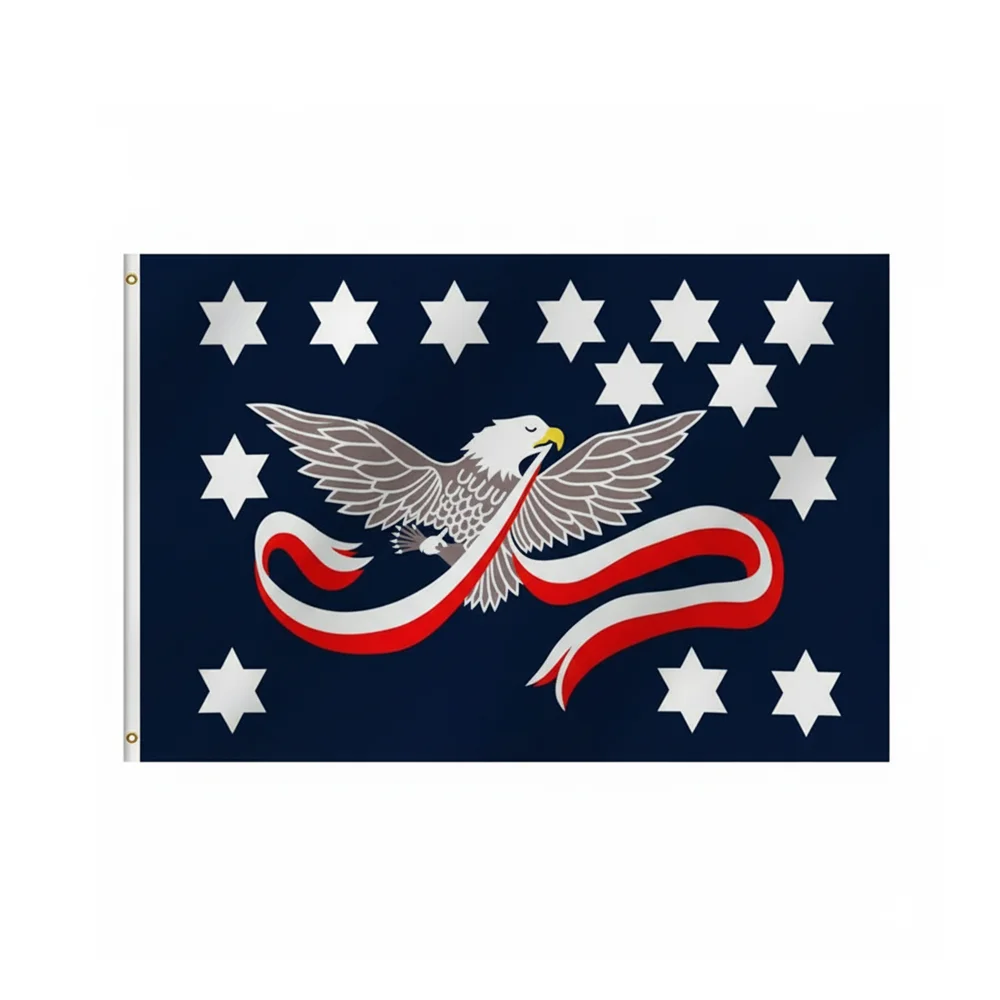 Whiskey Rebellion Flag 2x3ft 3x5ft USA Historical Eagle Star Polyester Banner Patriotic Home Outdoor Wall Hanging Decor