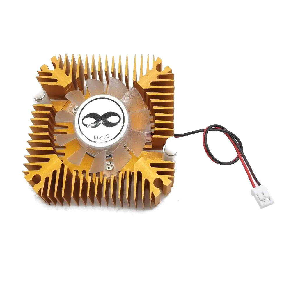 5W 10W dioda Led dużej mocy radiator z wentylatorem Aluminium chłodzenie dla 5W/10W Led 12V