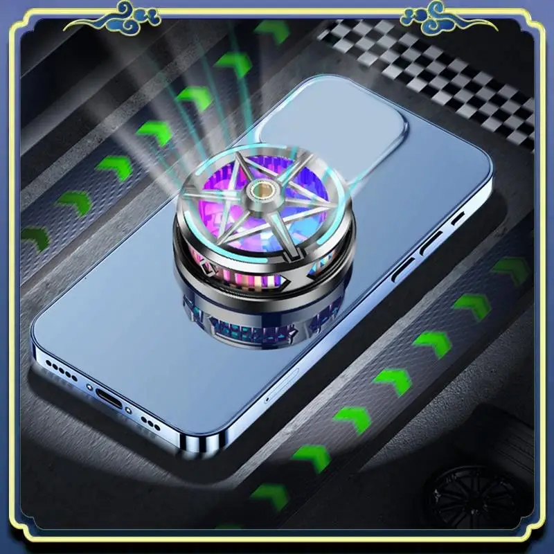 S6 Mobile Phone Radiator Magnetic Semiconductor Refrigeration Game Radiator Suitable For Game Accessories Parts Cooling Fan