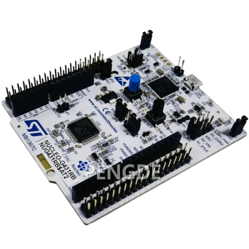 NUCLEO-G431RB STM32 Nucleo-64 development board with STM32G431RBT6 MCU supports Arduino and ST morpho connectivity