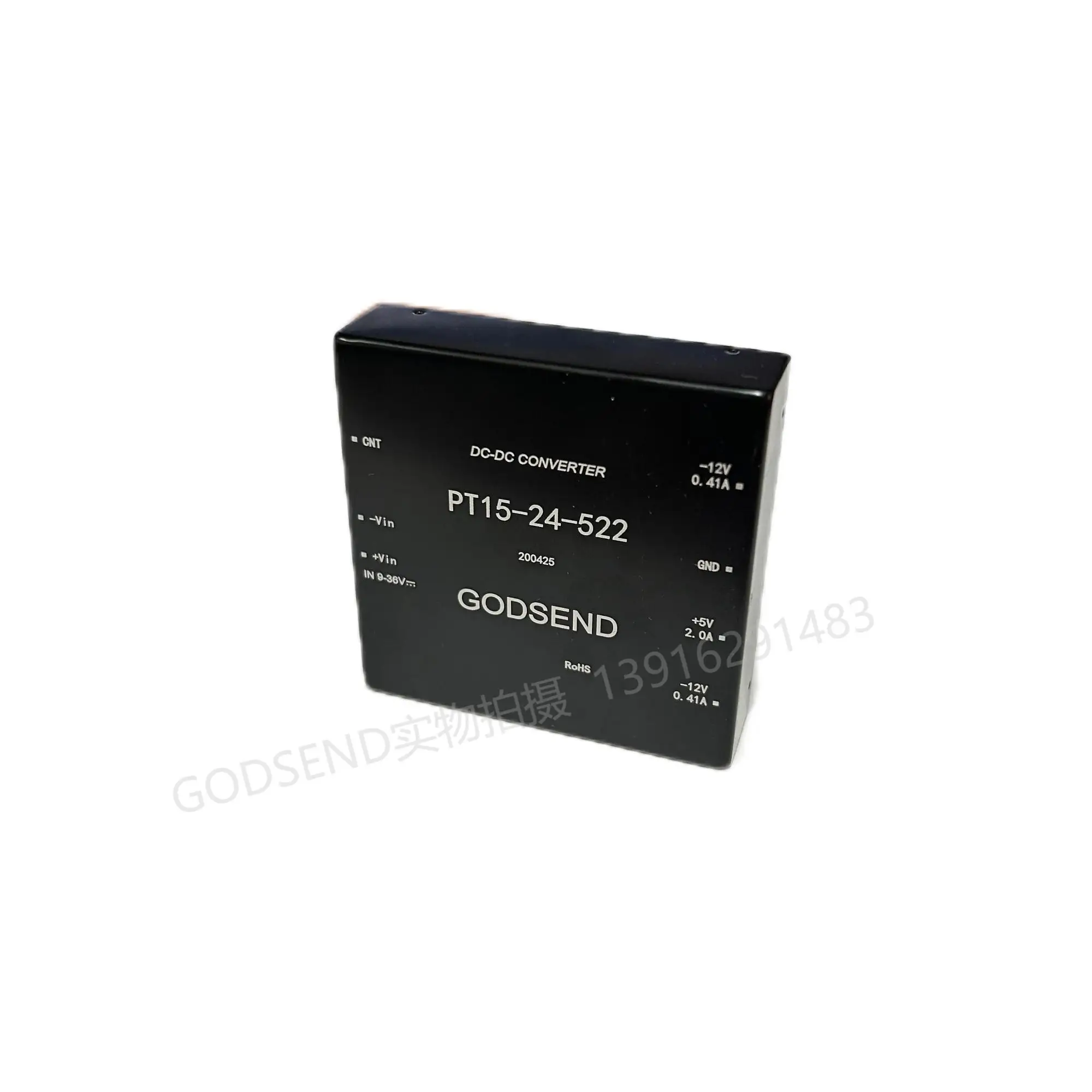 DC-DC Power Supply Module PT15-24-522 9-36V24V to 12V/5V20W Isolated Voltage Stabilization