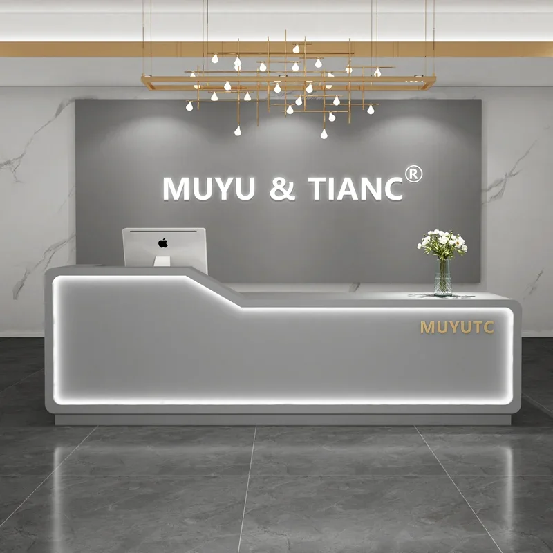 Register Lectern Reception Desk Podium Banco Consul Conference Reception Desk Simple Standing Mostrador Recepcion Room Furniture