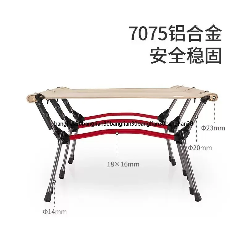 Marching Camping Height Adjustable, Easy To Disassemble, Lunch Break Office, Folding Folding Bed