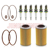 2pcs Oil Filter Replacement Kit & Spark Plug For Sea-Doo GTI 130 GTI 155 2007-2014 2015 2016 2017