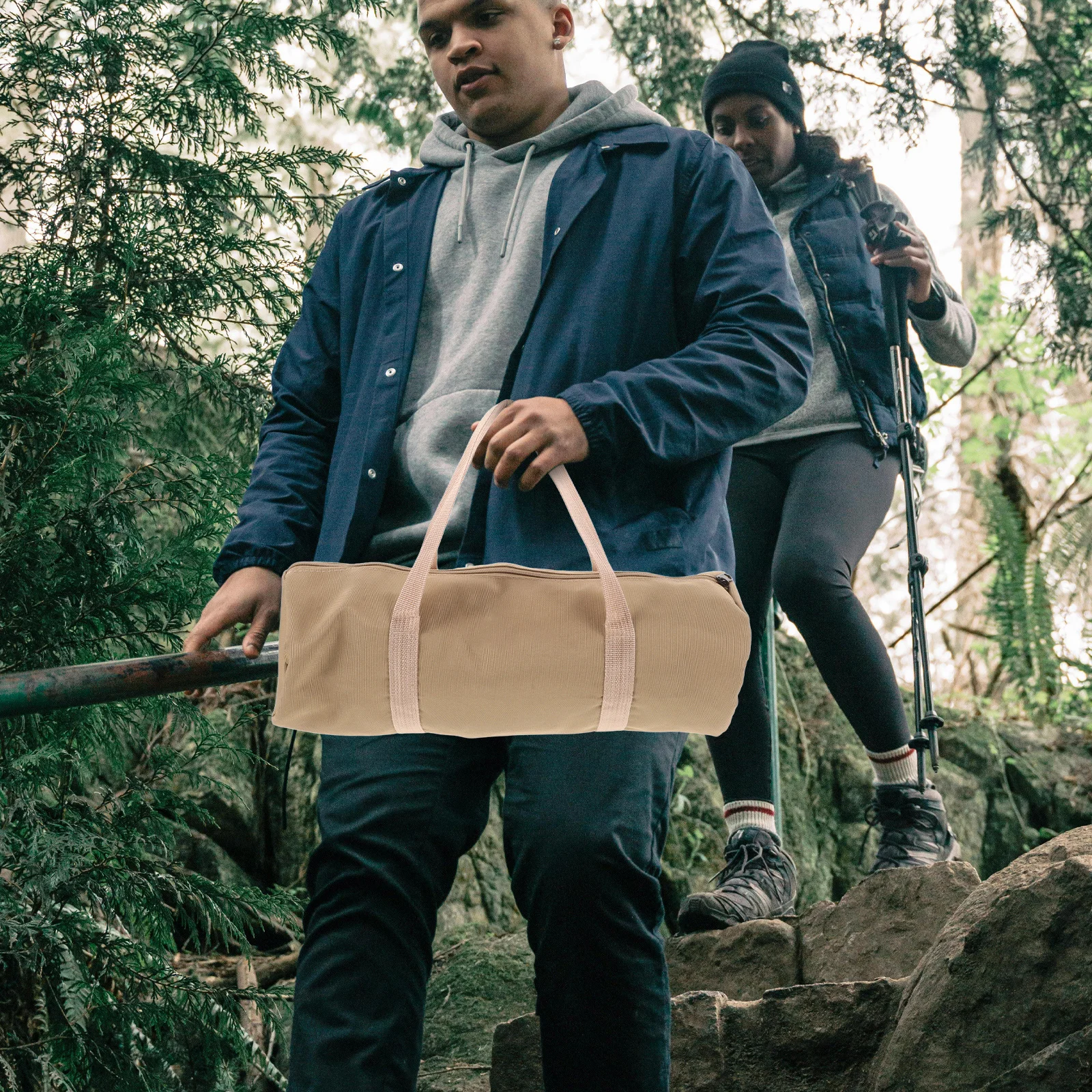 

Nail Bag Outdoor Tent Peg Storage Pouch Accessories Camping Pouches Oxford Cloth Bags