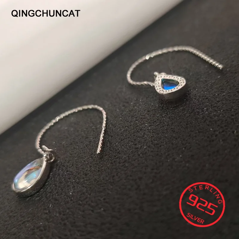 

Trend Women Fashion Stamp 925 Sterling Silver Jewelry Metal Circle Vintage Earrings Lozenge Shaped Earrings Ear Accessory New