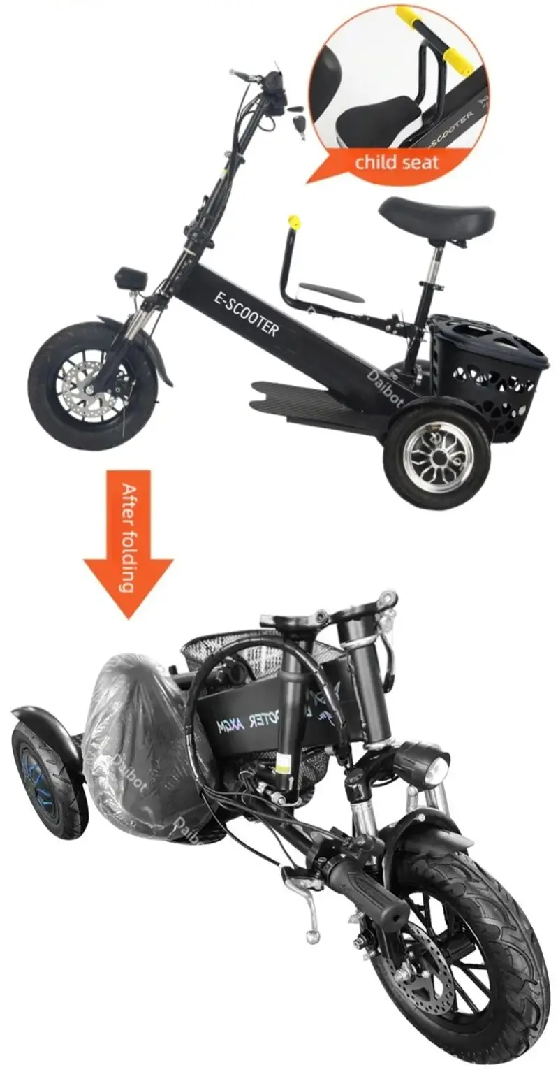 Рисунок 4 - Складной мини-электрический трехколесный