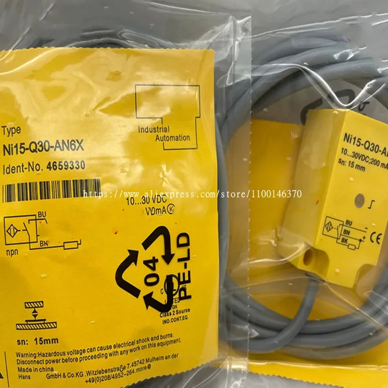 

5Pcs New High Quality Square proximity switch NI15-Q30-AP6X NI15-Q30-AN6X NI15-Q30-RN6X NI15-Q30-AD4X NI15-Q30-RP6X