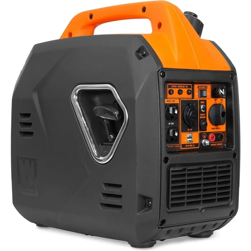 

#For Portable Inverter Generator with Fuel Shut Off, CARB Compliant, Ultra Lightweight, Black