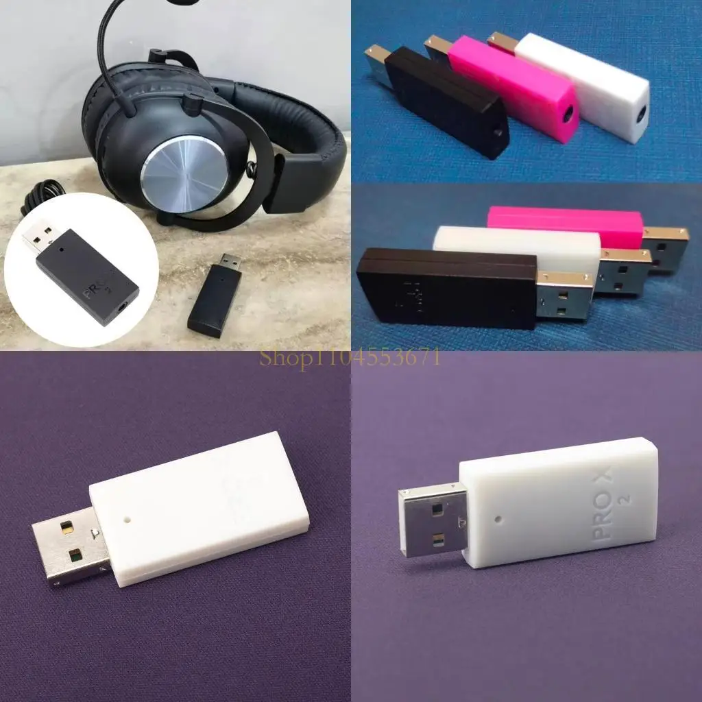 Best Seller USB Receiver for GPRO Headphones Adapter, Lightweighted Auditory Accessory for Travel and Sports