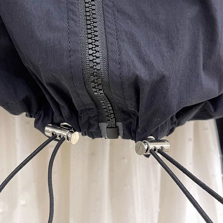 Atasan Pelindung Matahari Jaket Angin Amerika Tipis Musim Panas Jaet Ringan Bersirkulasi Ringan Olahraga Luar Ruangan Wanita Ukuran Plus