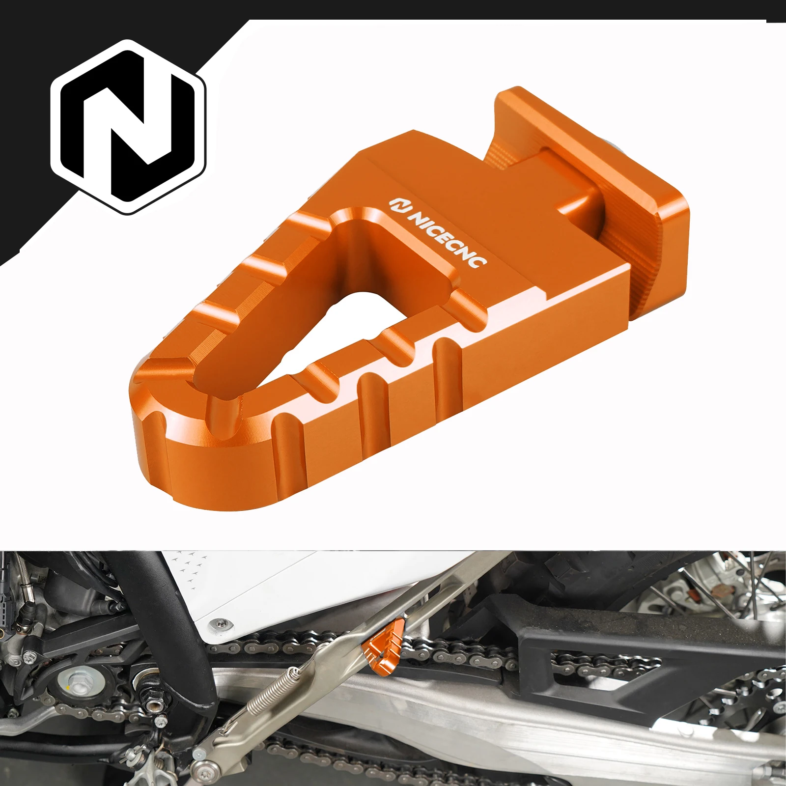 Para ktm exc 300 2024-2025 suporte lateral kickstand peg sx125 EXC-F 350 xc XC-F XC-W XCF-W XW-F exc EXC-F 125 250 350 400 450 500