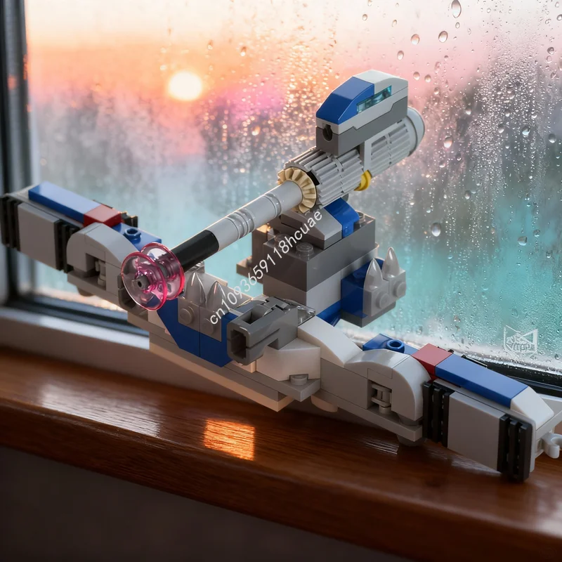 

Набор строительных блоков MOC Star Battle Barricade Post, 133 детали, конструктор, идея для подарка на Рождество, развивающая игрушка, креативный конструктор