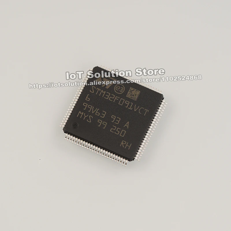 STM32F091VCT6TR แกน Cortex-M0แขน STM32F091VCT6