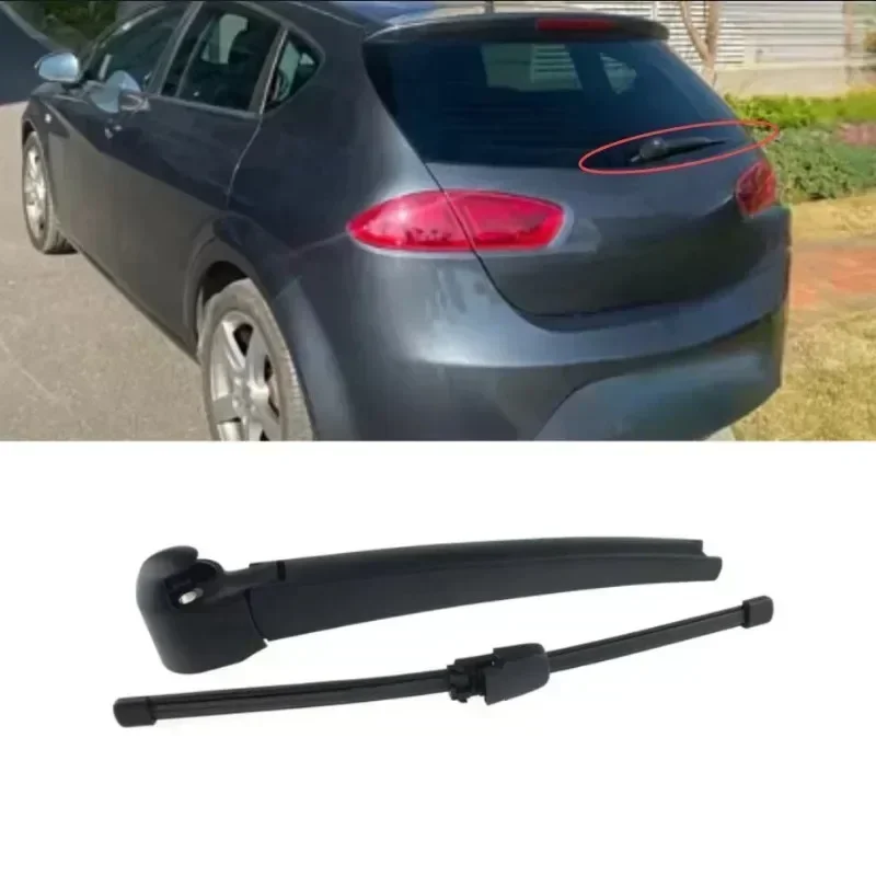 Rear Windshield Windscreen Washer Wiper Arm Blade Set For SEAT LEON  For VW Passat Car Wiper Replacement Accessories  2005-2013