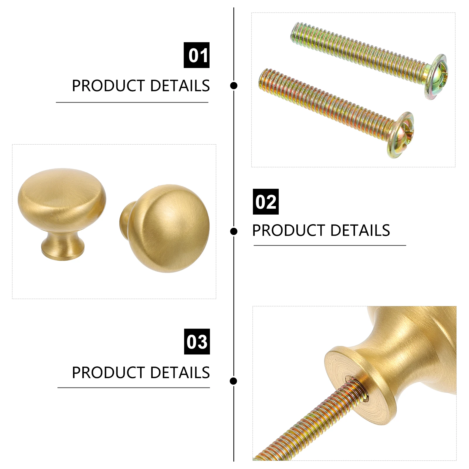 

Furniture H Single Hole Vintage Drawer Pull H Decor Durable Smooth Door Drawer Knob Knob Surface Wardrobe Door